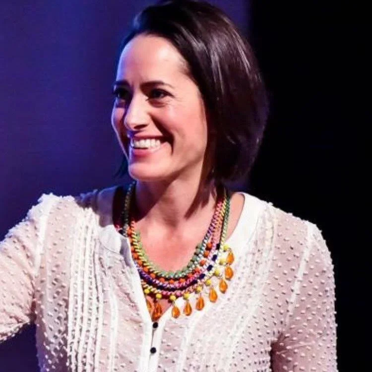 Sol Piñero Misa smiling on stage